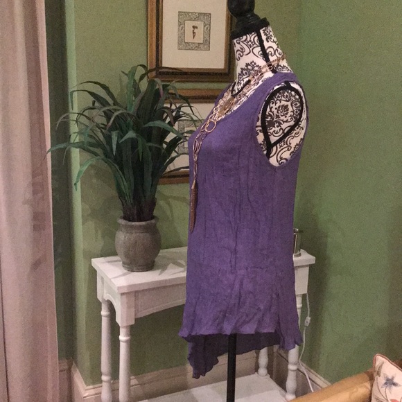 Asymmetrical summer tunic - Picture 2 of 4